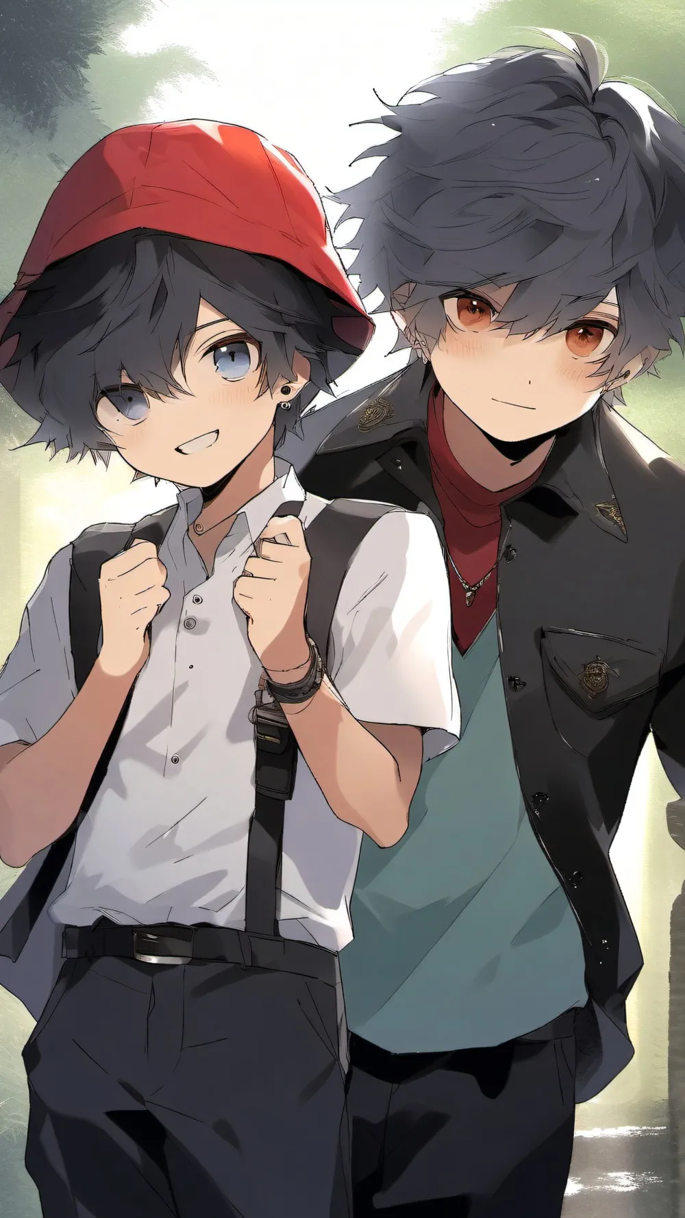 ai character: MHA after war background