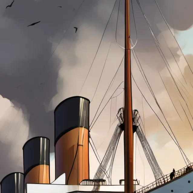 chat with ai character: Rms titanic