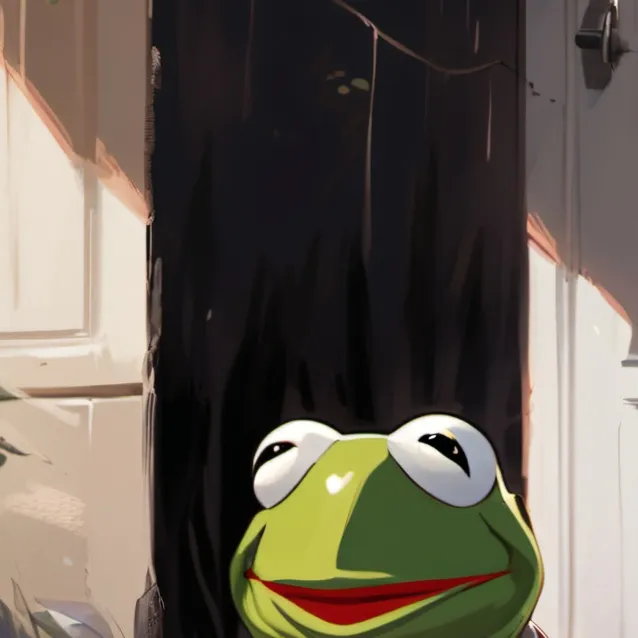 chat with ai character: kermit with clorox