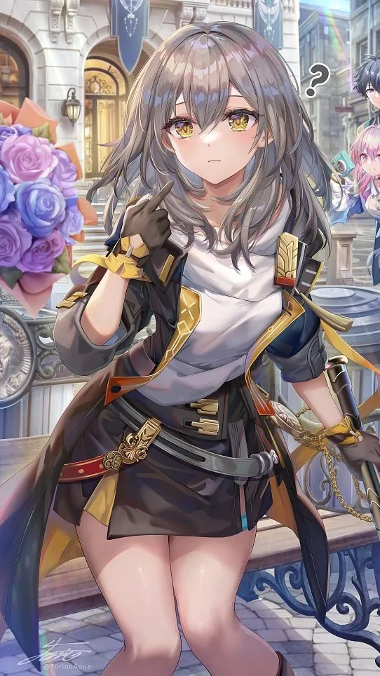 ai character: Stelle background