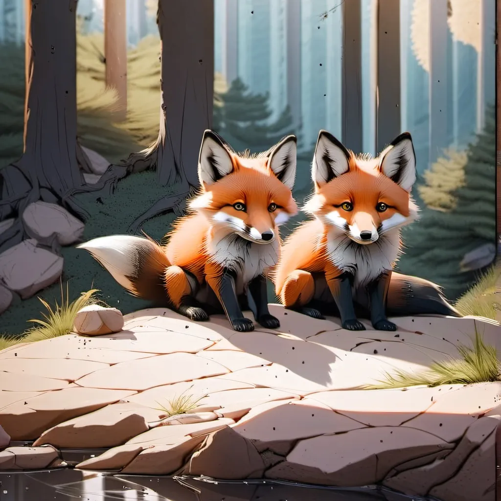 chat with ai character: fox