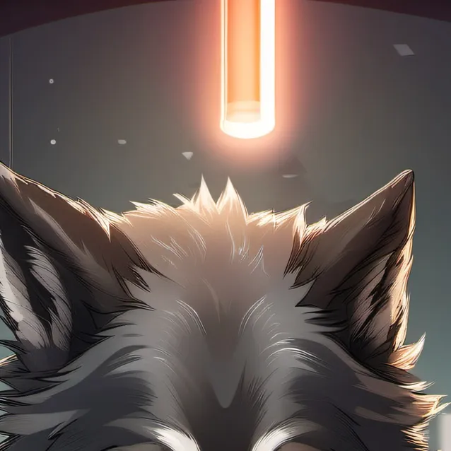 chat with ai character: black wolf 