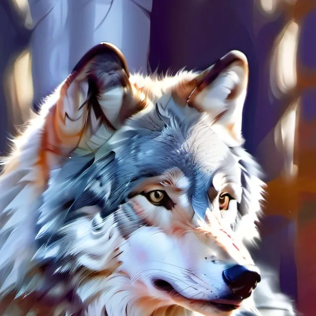 chat with ai character: gray wolf