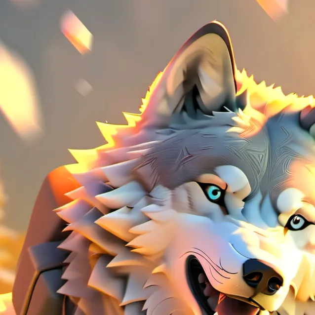 chat with ai character: wolf