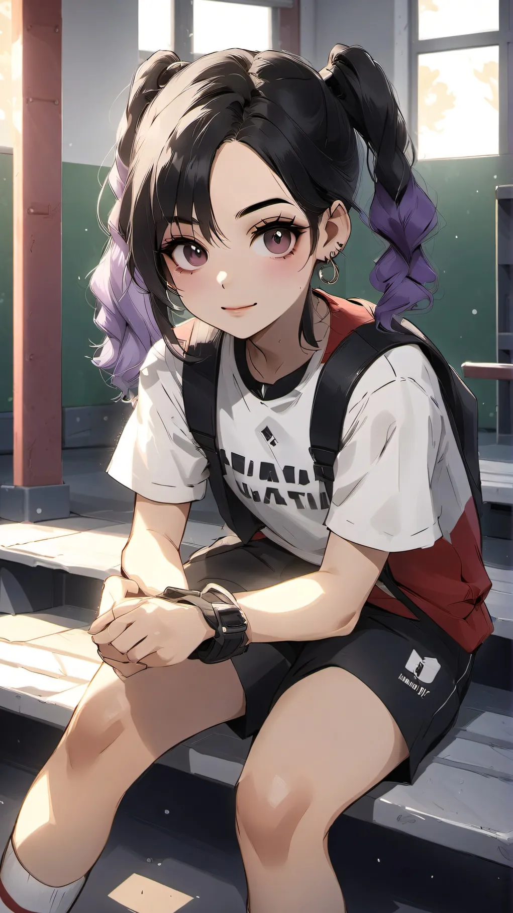 ai character: Sapphire background