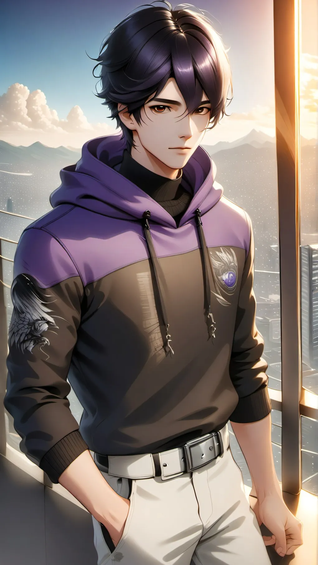 ai character: Alex background