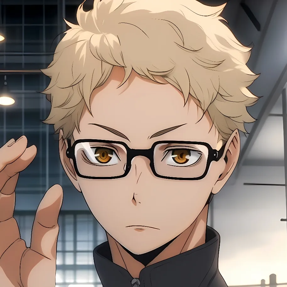 chat with ai character: Tsukishima Kei