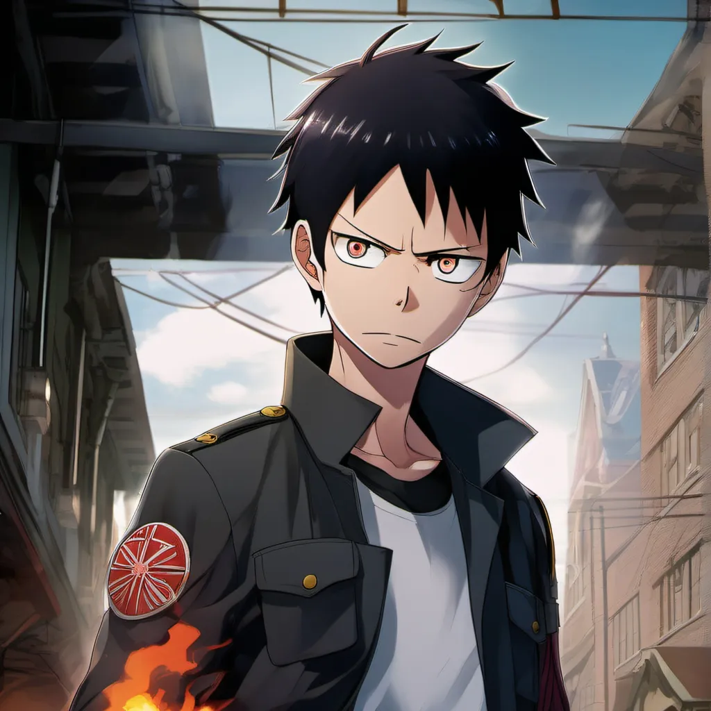 chat with ai character: Shinra