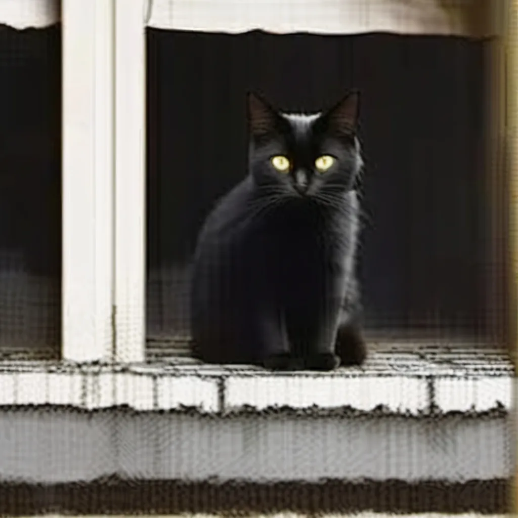 chat with ai character: Black cat