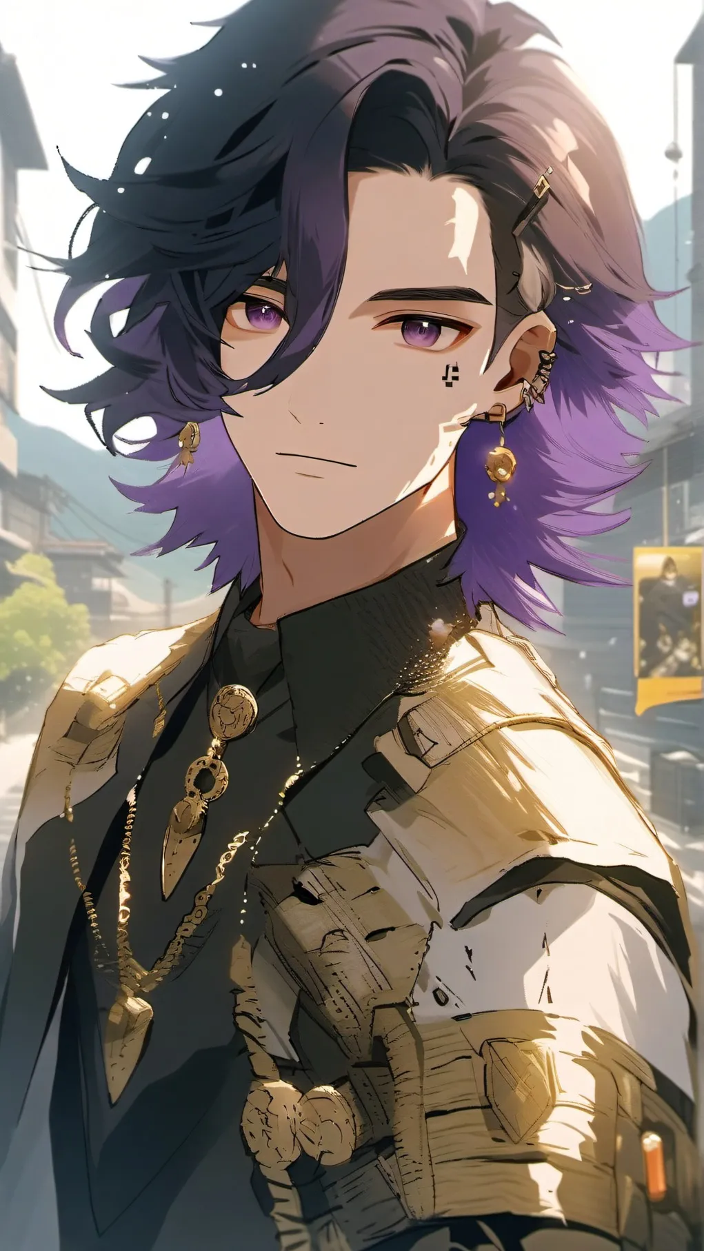 ai character: Thanos background