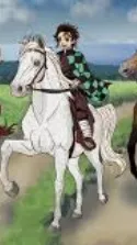 ai character: Ds Horseriding background