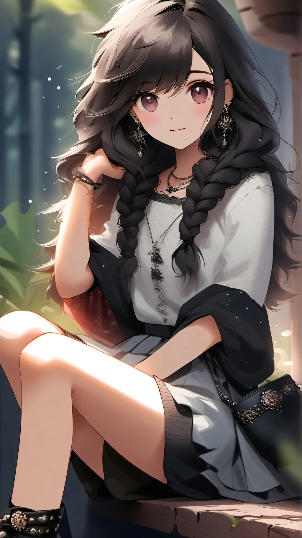 ai character: Lyra background