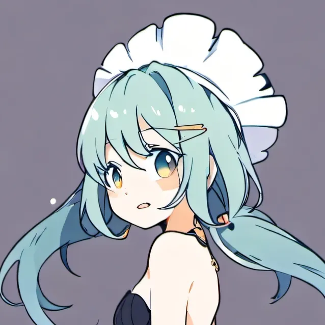 chat with ai character: little trashmaid