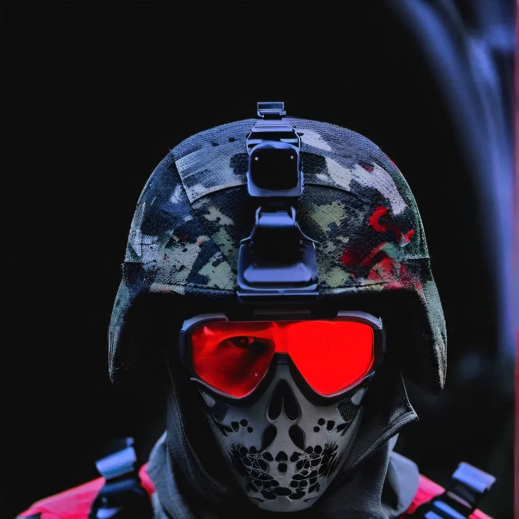 chat with ai character: Masked Soldier