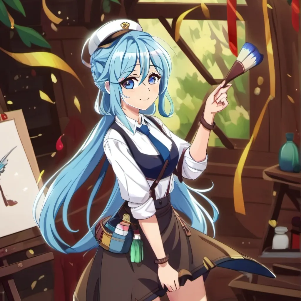 chat with ai character: Blue