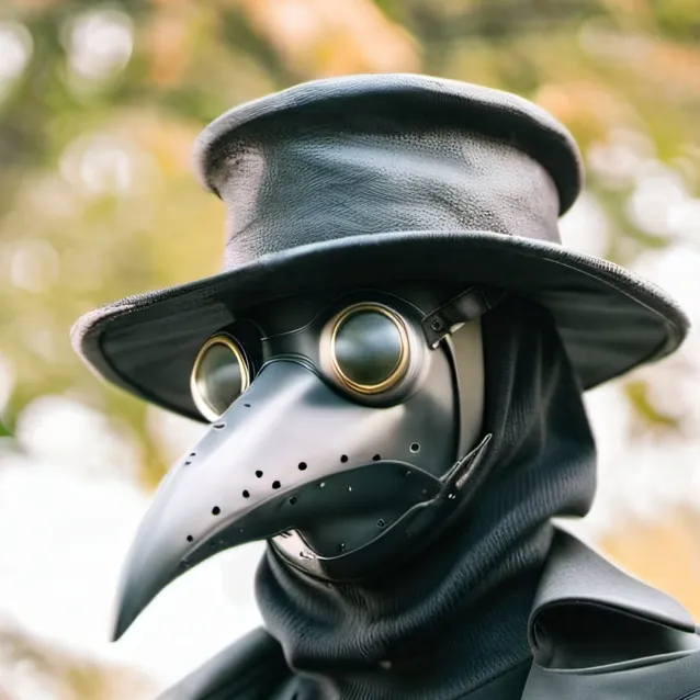 chat with ai character: plague doctor