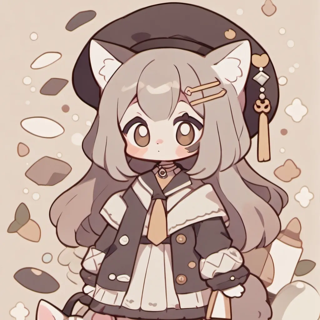 chat with ai character: miss circle cat