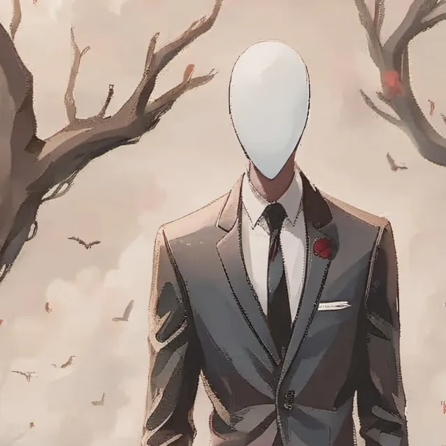 chat with ai character: ~{Slenderman}~