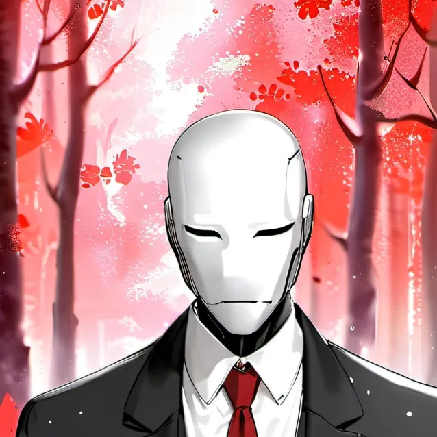 chat with ai character: Slenderman 