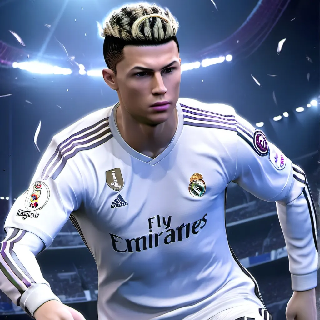 chat with ai character: Noodle hair CR7