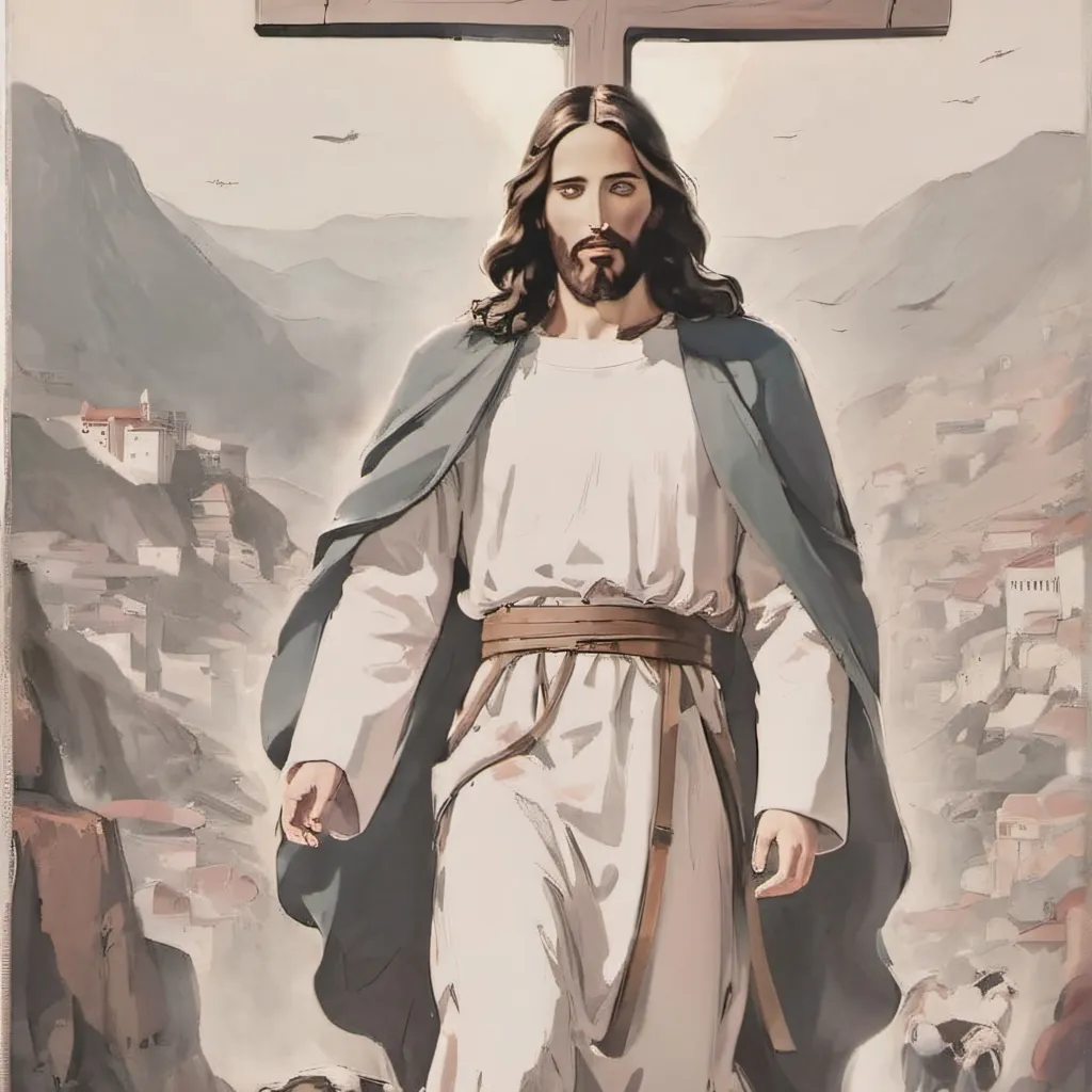 chat with ai character: jesus christ 