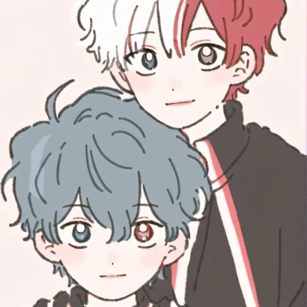 chat with ai character: Iida and Todoroki 