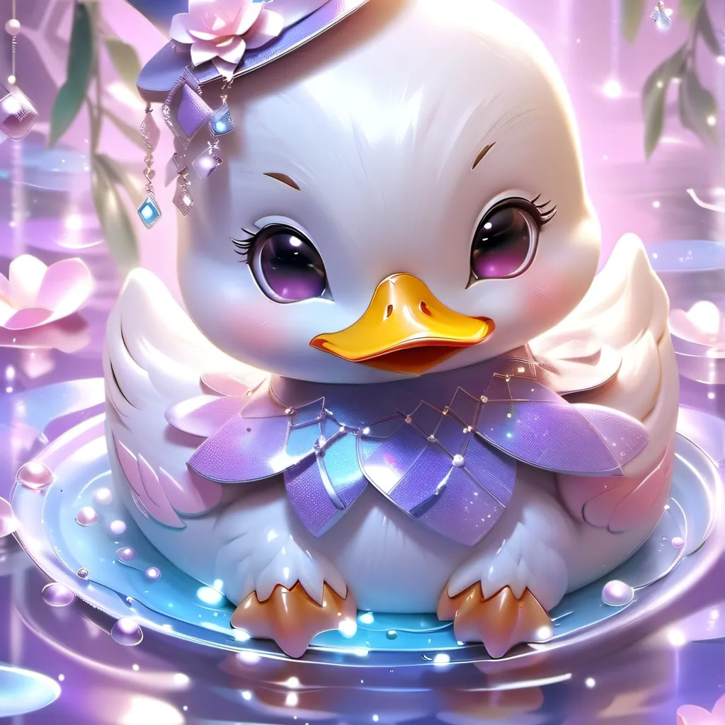 chat with ai character: cute duck