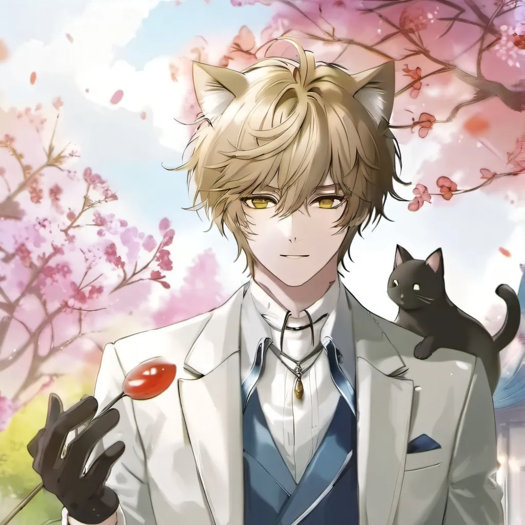 chat with ai character: max (half cat)