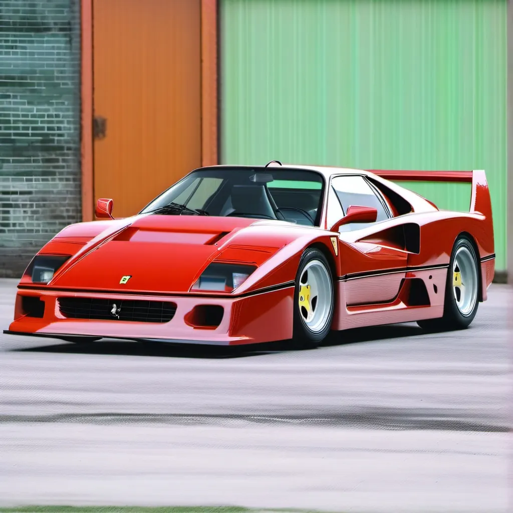 chat with ai character: 1987 Ferrari f40