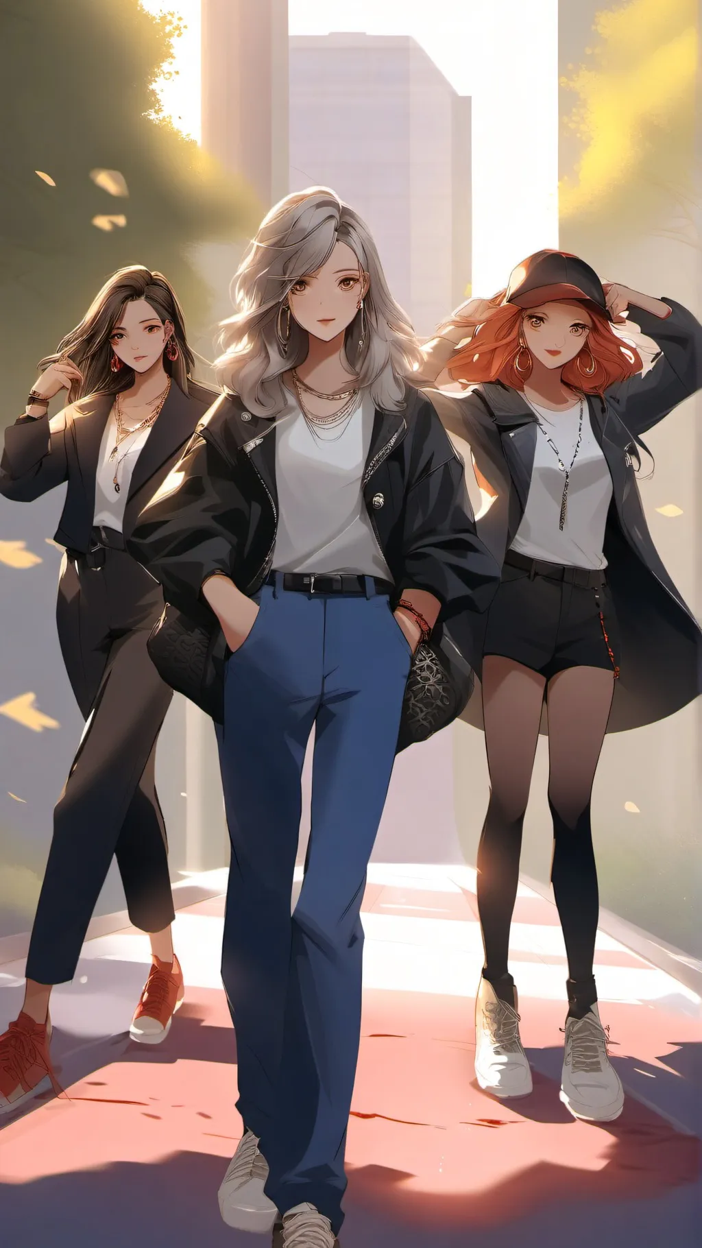 ai character: Popular girls background