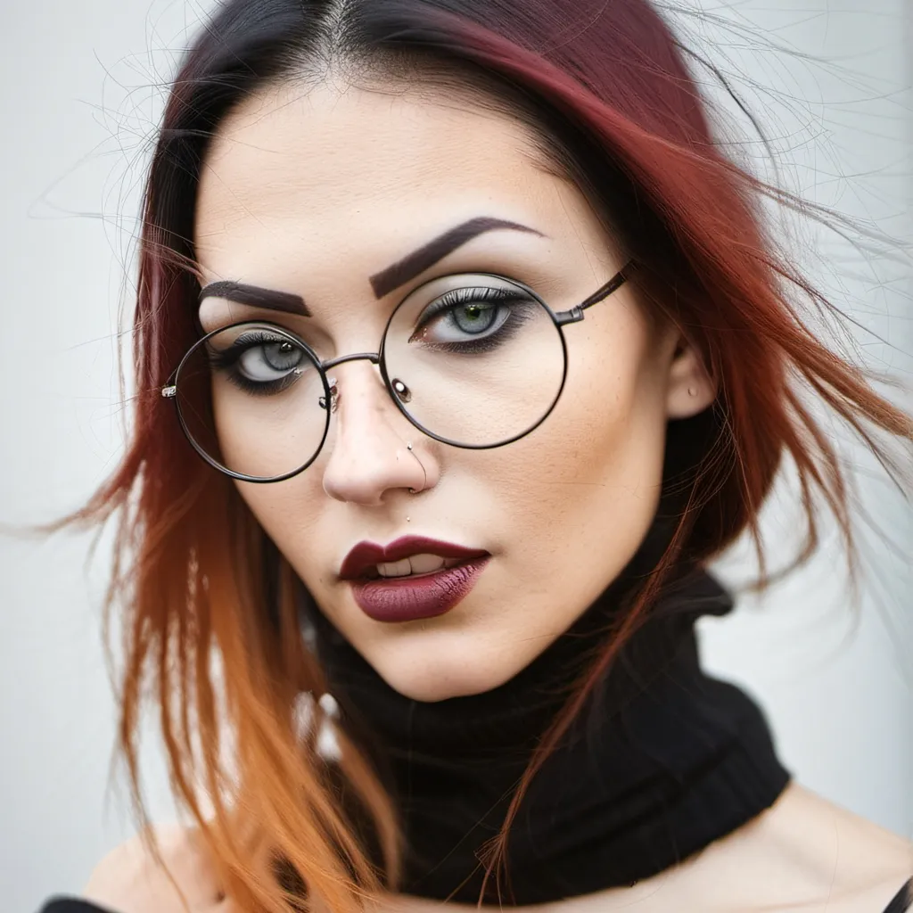 chat with ai character: Weird goth nerd