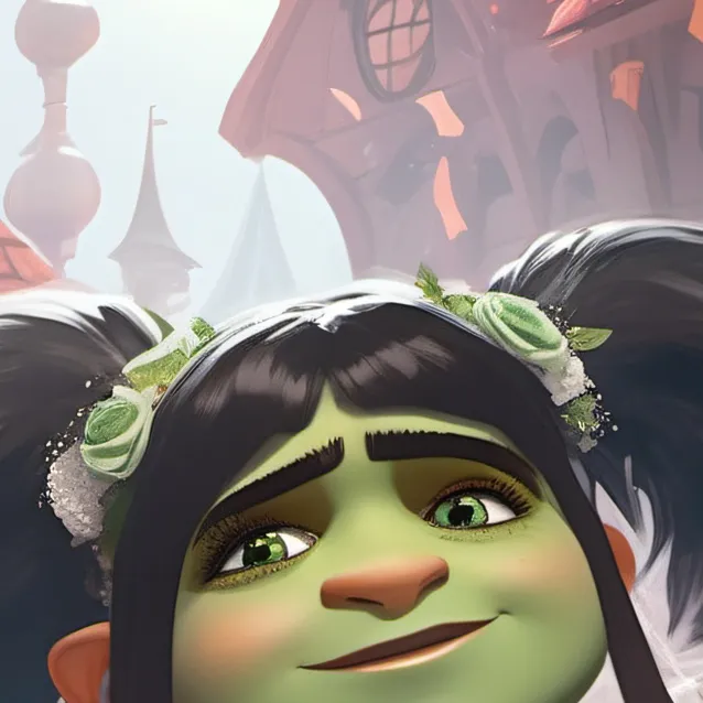 chat with ai character: shrekolina