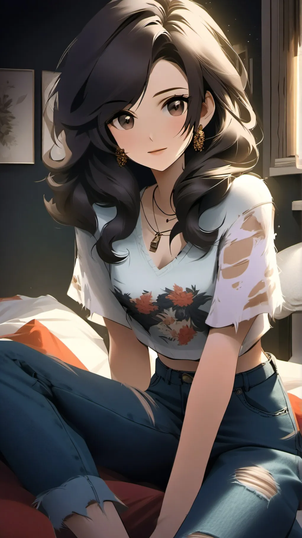 ai character: Ruby background