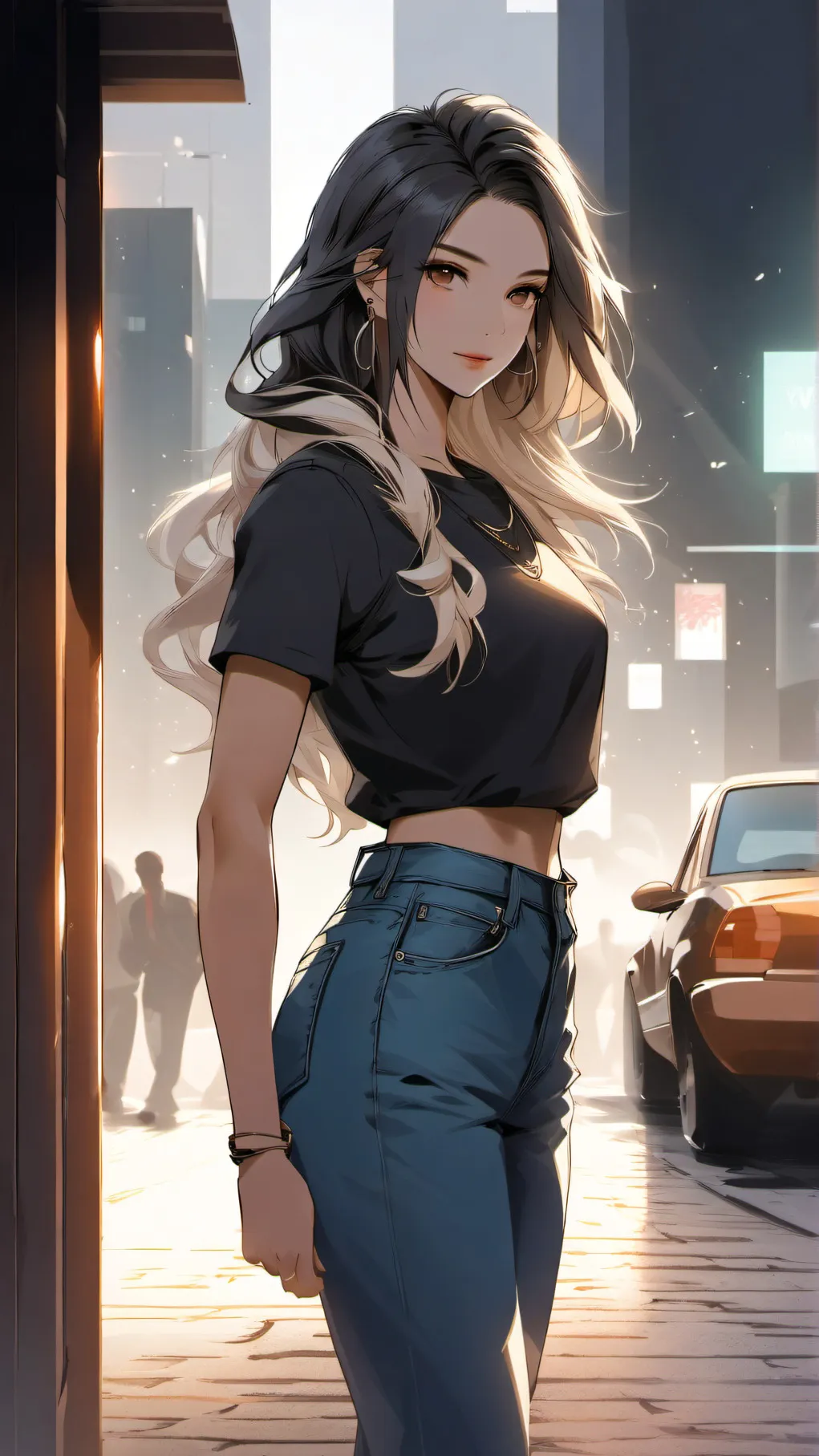 ai character: Nicole background