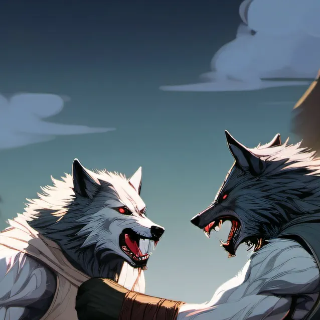 chat with ai character: shadow and light