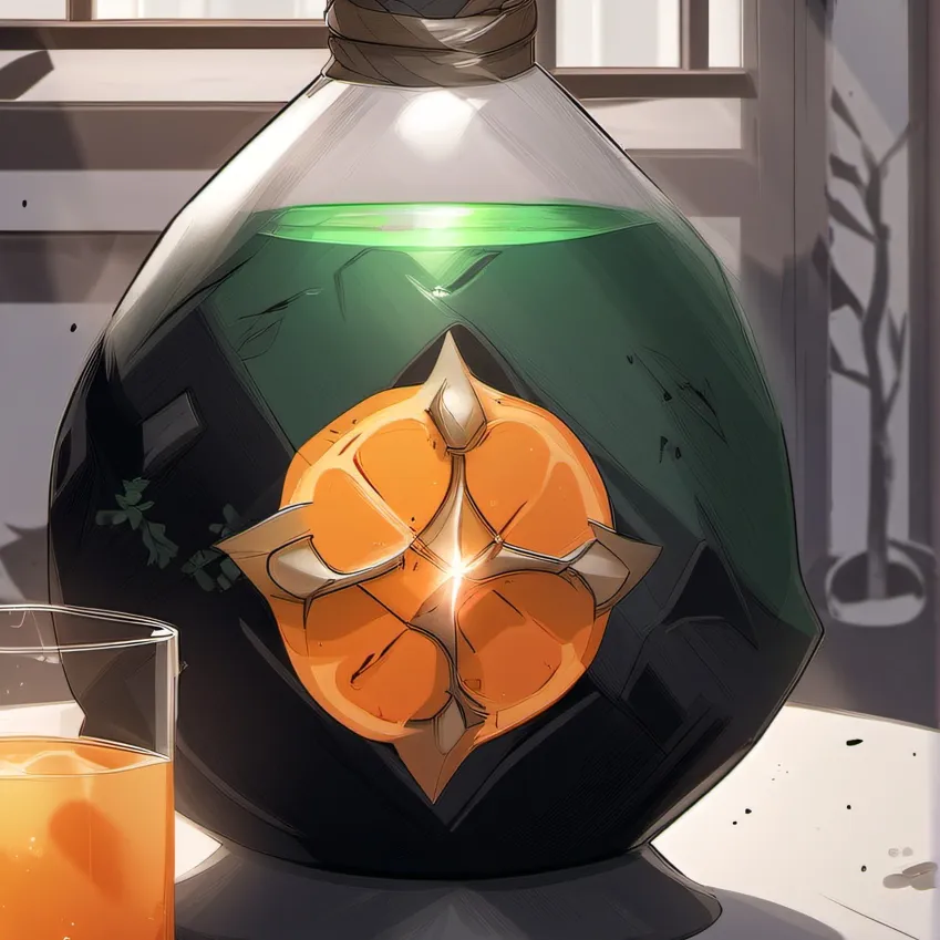 chat with ai character: inflate potion