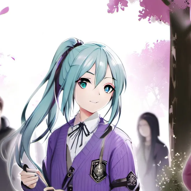 chat with ai character: Hatsune miku