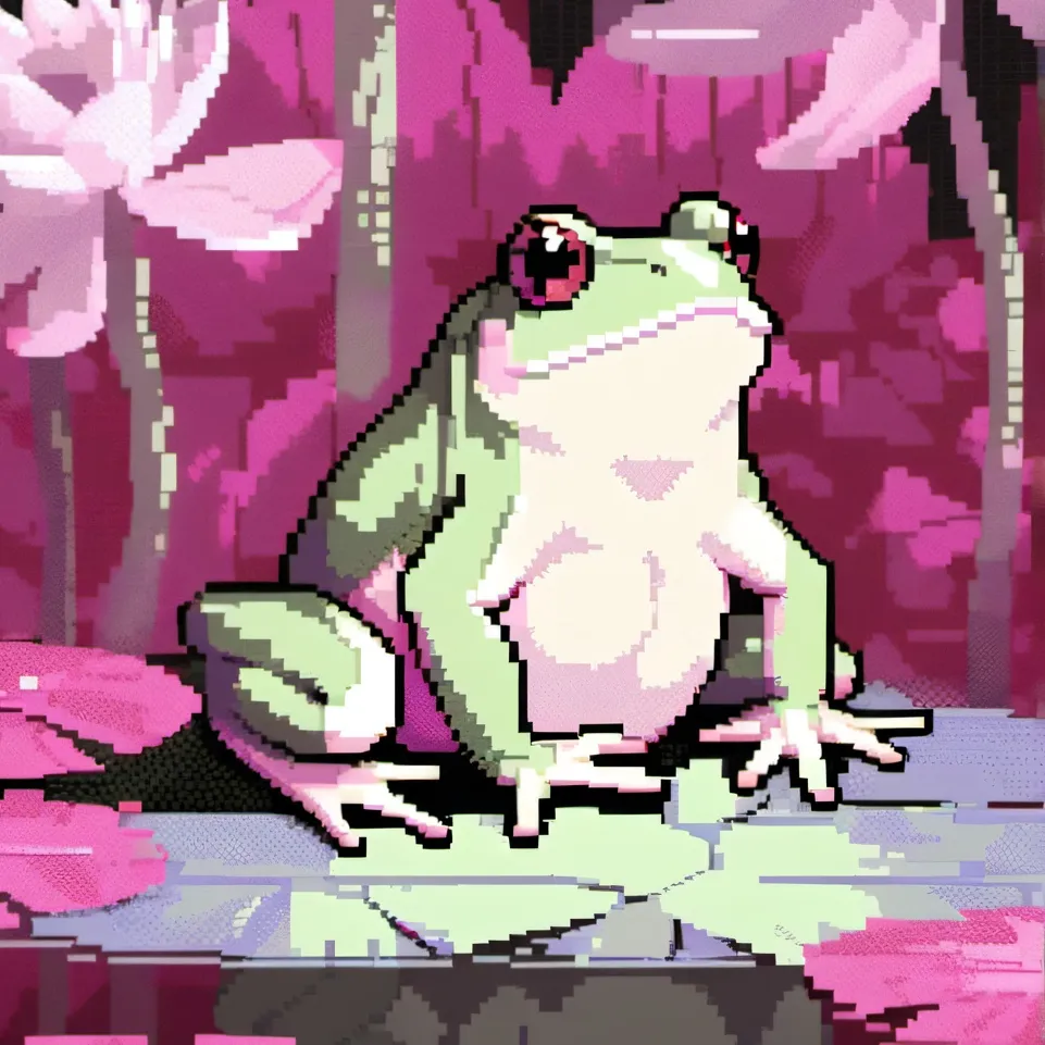 chat with ai character: Frogbert