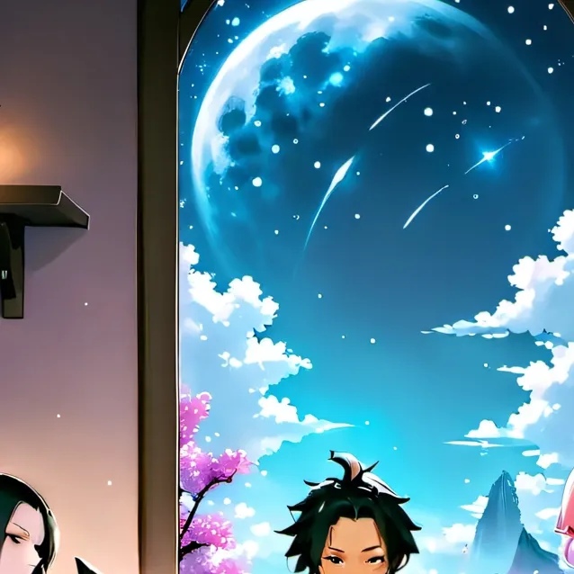 chat with ai character: hashira sleepover 