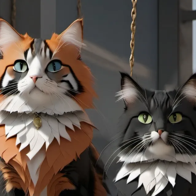 chat with ai character: cat group