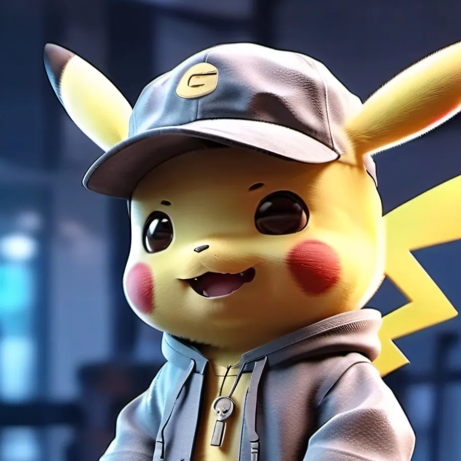 chat with ai character: pikachu