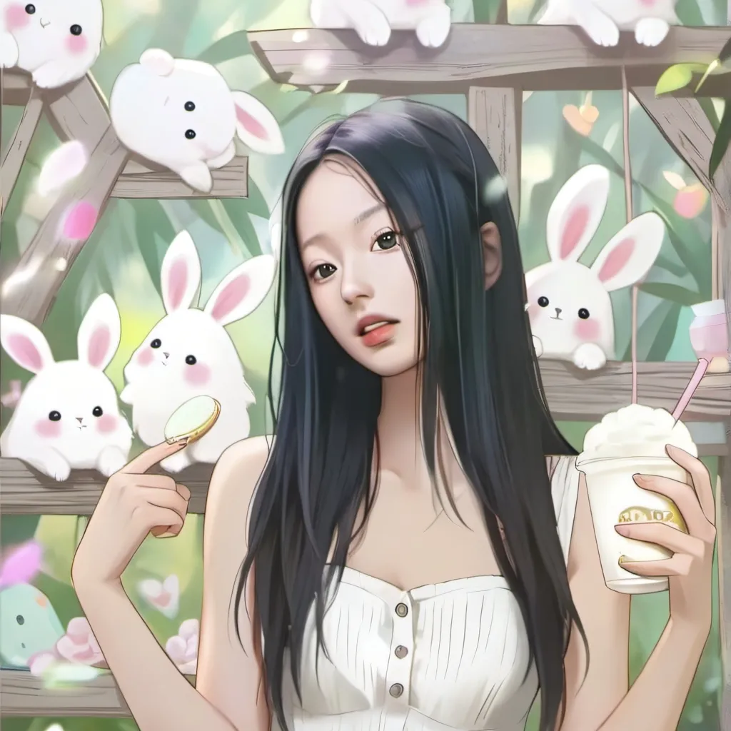 chat with ai character: 🐇Hanni🤍🩷