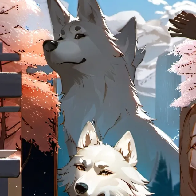 chat with ai character: the wolf girls