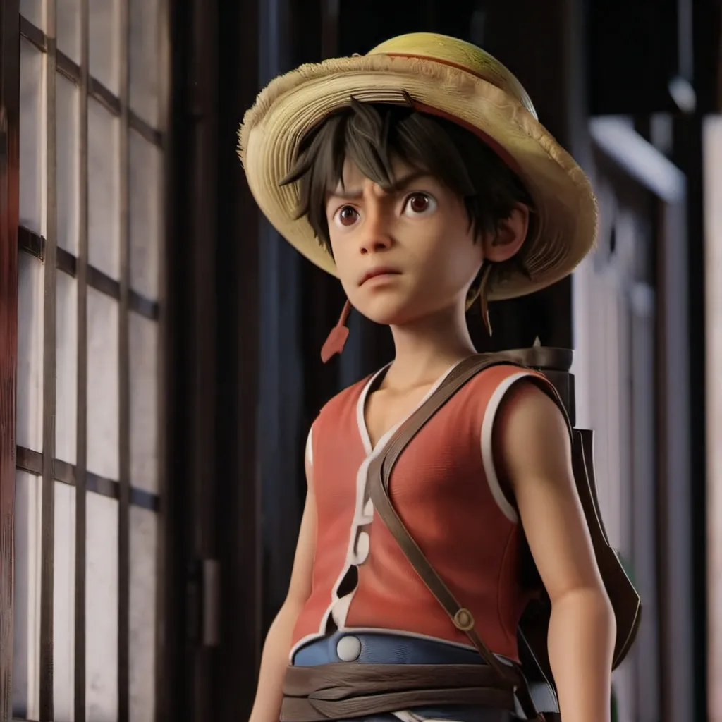 chat with ai character: Luffy life action