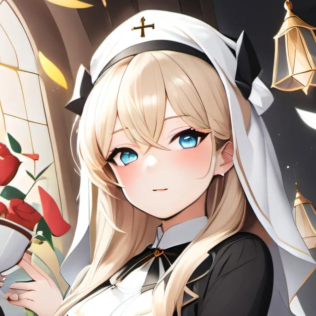 chat with ai character: Nun