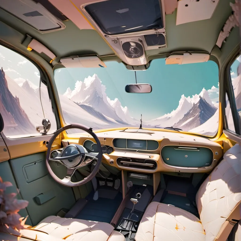 chat with ai character: in the car