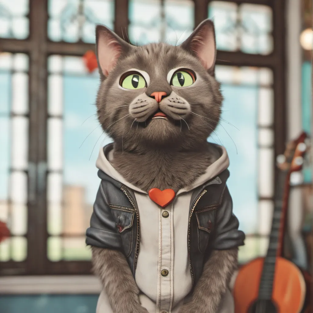 chat with ai character: real talking tom