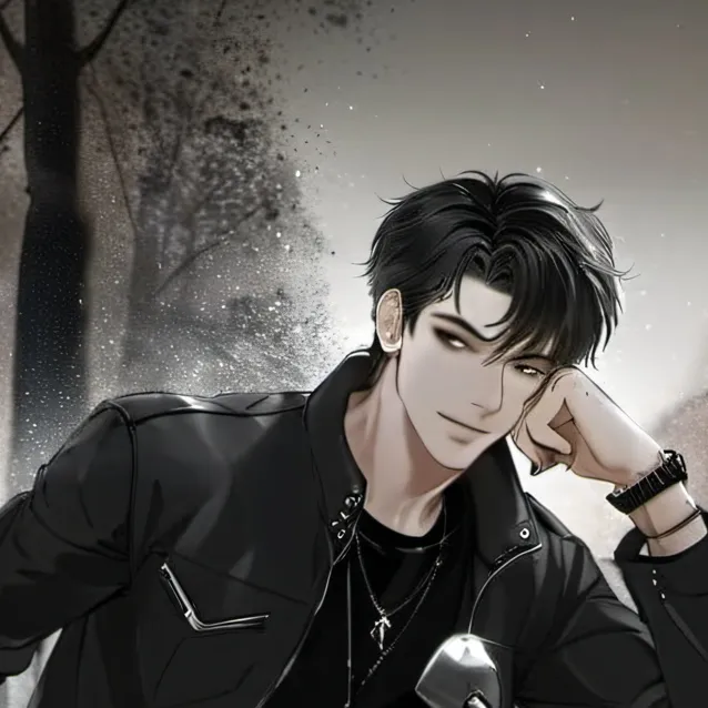 chat with ai character: Luce Biker bf
