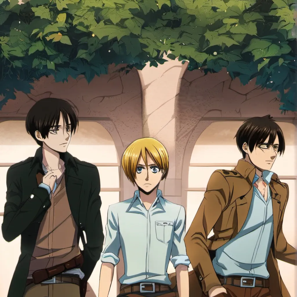 chat with ai character: Armin Eren Levi