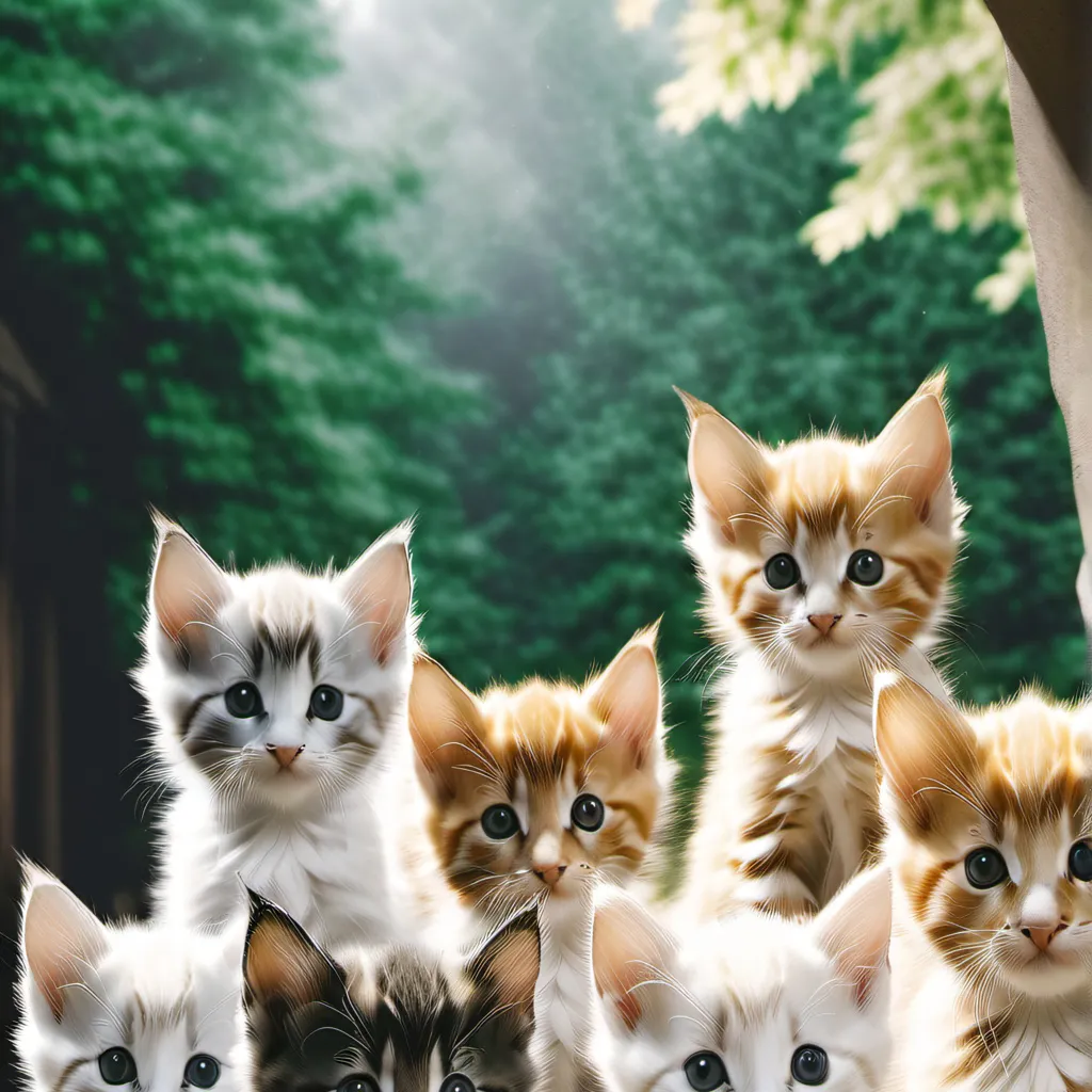 chat with ai character: Kitten Family